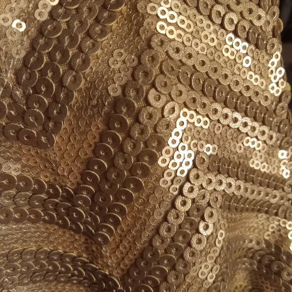 Gold mini dress - Picture 3 of 3